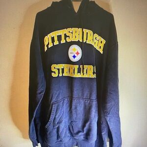 Majestic Black and Yellow Pittsburgh Steelers Hoodie